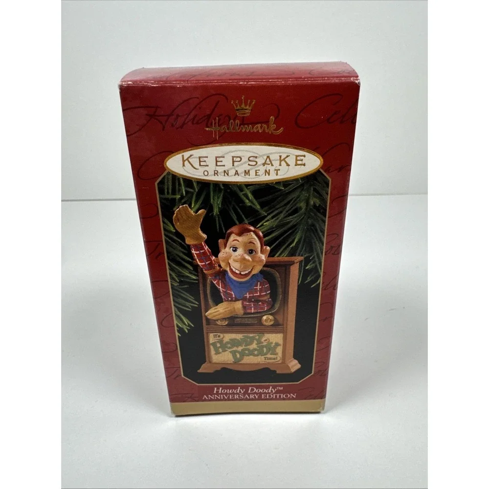 Hallmark Keepsake Ornament  1947-1997 50 Years It's Howdy Doody Time TV NEW